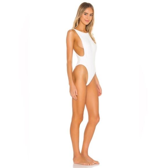 NWT Lovewave The Kerr One Piece in White XXS Revolve - Picture 11 of 11